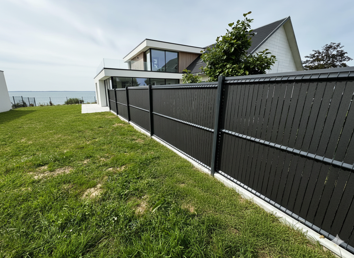 kit-occultant-composite-ultimate-gris-anthracite-realisation-jardin