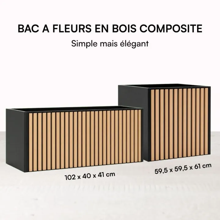 Bac à fleurs