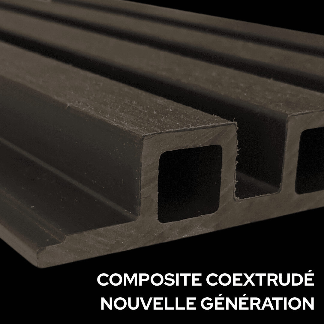 Bardage coextrudé